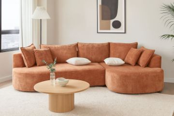 Picture of BRODY Fabric Sectional Compressed Sofa
