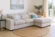 Picture of SIREN Sectional Chenille Fabric Sofa