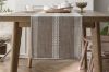 Picture of 376-008 Jacquard Geometric Pattern Table Runner/Bed Runner (Light Brown) - 33cmx240cm
