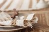 Picture of 376-012 Triple Jute Stripe Cotton-Edged Woven Placemat (30cmx50cm)
