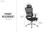 Picture of CODEX Height Adjustable Mesh Office Chair 