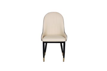 Picture of ORBIT Dining Chair (Beige & Grey) - Each