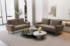 Picture of HAROLD 3/2 Seater Fabric Sofa Range (Brown)