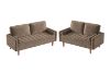 Picture of HAROLD 3/2 Seater Fabric Sofa Range (Brown)
