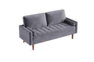 Picture of HAROLD Fabric Sofa Range (Grey) - 3 Seater