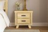 Picture of AKAROA 2-Drawer Solid Acacia Wood Bedside Table