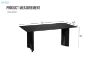 Picture of  [FLOOR MODEL CLEARANCE]  EDWARD 180 Dining Table with Stone Top