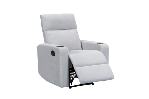 Picture of KIMMO 3/2/1 Seater Manual Reclining  Sofa Range - 1 Seat with Cup Holders (1R)