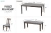 Picture of KAVANA 6PC 120-165 Extention Dining Set