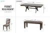 Picture of PERRY 6PC 183-228 Extention Dining Set