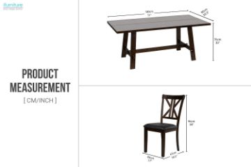Picture of MONTY 180 7PC Dining Set