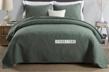 Picture of BES006 Cotton Quilted Bedspread 3PC Set