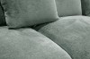 Picture of ROTTERDAM Fabric Chaise Facing Right Sofa (Green) 