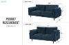 Picture of BAMBERG 3/2 Seater Fabric Sofa Range