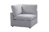 Picture of LUXEON Sectional Modular Sofa with Ottoman & Storage Console Hidden Cup Holders & Wireless Charging & USB Ports