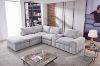 Picture of LUXEON Sectional Modular Sofa with Ottoman & Storage Console Hidden Cup Holders & Wireless Charging & USB Ports