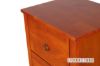 Picture of (FLOOR MODEL CLEARANCE) METRO 2-Drawer Bedside Table (Warm Honey)