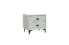 Picture of  [FLOOR MODEL CLEARANCE] ALANYA 2-Drawer Bedside Table (White)