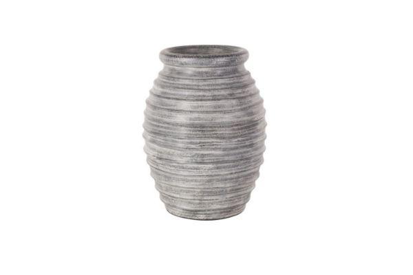 Picture of 650-003 Terracotta Vase (Grey) - 23x30