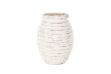 Picture of 650-004 Terracotta Vase (White) - 25x35