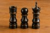 Picture of 650-011 43cm Large Teak Root Chess Sculptures – Handcrafted Decorative Pieces
