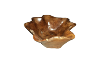 Picture of 650-015 Teak Root Rustic Bowl 