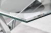 Picture of [FLOOR MODEL CLEARANCE] BONNIE 1.5M Glass Top Silver Legs Dining Table