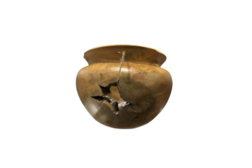Picture of 650-017 D23 Teak Root Handmade Decorative Bowl