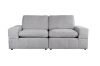 Picture of LUXEON Sectional Modular Sofa Range - 7PC Big Combo Set (LAF Armchair + Armlessx2 + Corner + Console + RAF Armchair + Ottoman)