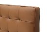 Picture of AUGUSTA Genuine Leather Bed Frame (Brown) - King