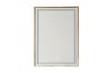 Picture of 339-009 H80 Golden Right Angle Wall mirror with LED Light