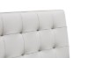 Picture of AUGUSTA Genuine Leather Bed Frame in King Size (Light Grey)