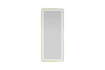 Picture of 339-015 H170 Golden Rounded Rectangle Mirror with LED Light