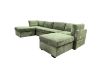 Picture of WINSLOW Corduroy Fabric Modular Sofa Range - 4PC Combo Set