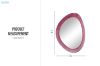 Picture of 329-005 W60 H90 Wall mirror(Pink)