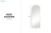 Picture of 339-027 H165 Arch Aluminum Alloy Stand Mirror