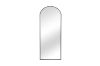 Picture of 339-037 H162 Black Arch Aluminum Alloy Stand Mirror