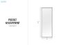 Picture of 339-038 H162 Black Right Angle Aluminum Alloy Stand Mirror