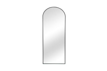 Picture of 339-042 H180 Black Arch Aluminum Alloy Stand Mirror