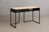 Picture of MASS 120 1 Drawer Office Desk (Oak and Black)