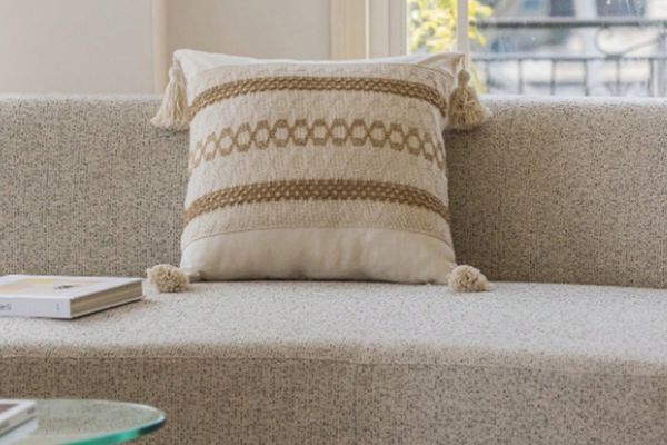 Picture of Bohemian Jacquard Tassels Cushion with Inner (45x45)