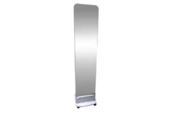 Picture of AURELA H172 Movable Mirror With 2-Tier Shelves and Wheels