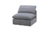 Picture of FAIRFIELD Feather-Filled Sectional Modular Sofa Range - 5PC Big Combo Set (Armlessx2 + Cornerx2 + Ottoman)
