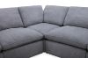 Picture of FAIRFIELD Feather-Filled Sectional Modular Sofa Range - 5PC Big Combo Set (Armlessx2 + Cornerx2 + Ottoman)
