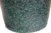 Picture of 363-014 One-handled Speckled Dark Olive Green Ceramic Vase