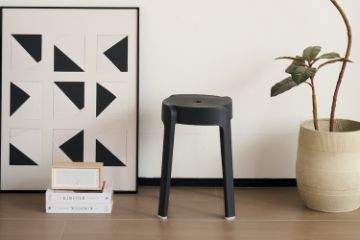 Picture of NAXOS Stackable Stool (Black)