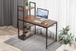 Picture of SHELTON 120 Office Desk with Shelves