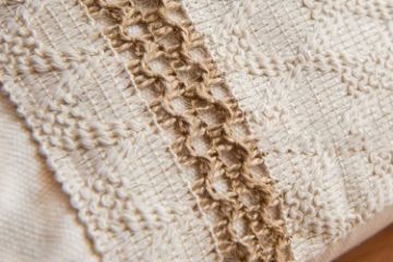 Picture of Bohemian Jacquard Tassels Cushion with Inner (50x30)