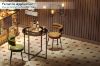 Picture of OTIS D68 Tempered Glass Top Dining/Bar Table (Black)