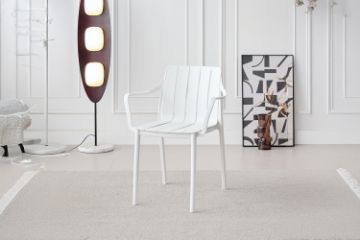 Picture of TUFEX Dining Chair - UV, Water & Moisture Resistance (White)